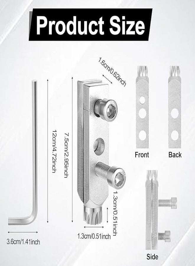 VishBin Broken Pipe Extractor Tool for Damaged Screw Remover And Extractor, Multifunctional Handle Broken Faucet Removal Tool - Image 2